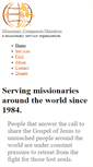 Mobile Screenshot of missionarycompanionministries.org