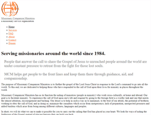 Tablet Screenshot of missionarycompanionministries.org